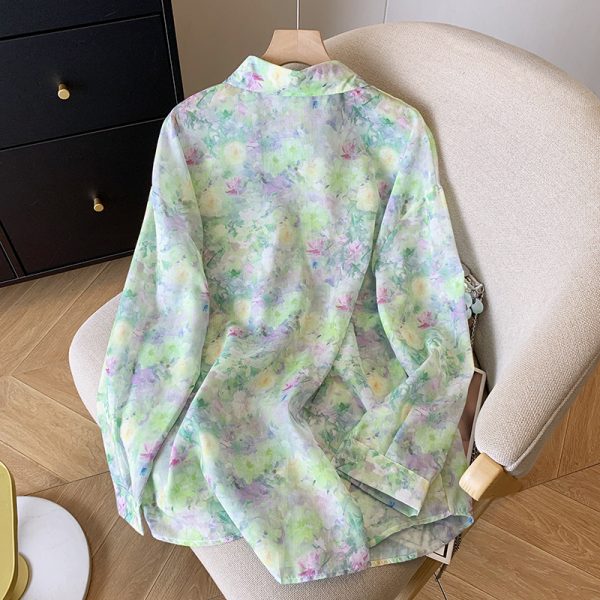 Western style tops single-breasted cardigan for women